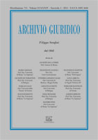 Archivio giuridico n. 1 2014