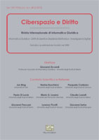 Ciberspazio e diritto n. 2 2013 - versione digitale