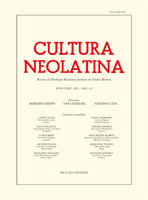 Cultura Neolatina n. 3-4 2013 versione digitale