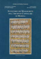 Inventario dei manoscritti dell'Archivio capitolare di Modena (vol. I)