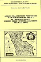 Analisi delle tecniche polifoniche in un repertorio polivocale di tradizione orale: i vjersh delle comunità albanofone della Calabria