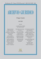 Archivio Giuridico n. 3 2010 - versione digitale