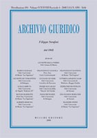 Archivio Giuridico n. 4 2008 - versione digitale