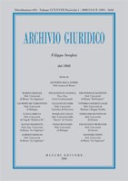 Archivio Giuridico n. 1 2008