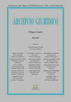 Archivio Giuridico n. 3 2012 - versione digitale