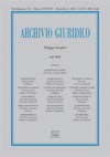 Archivio Giuridico n. 3 2015