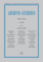 Archivio Giuridico n. 1 2016 - versione digitale