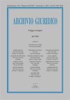 Archivio Giuridico n. 4 2014
