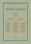Archivio giuridico n. 3-4 2017