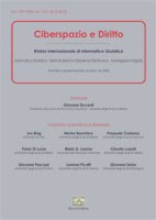 Ciberspazio e diritto n. 3 2012 - versione digitale