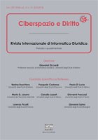 Ciberspazio e diritto n. 2-3 2014