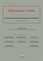 Ciberspazio e diritto n. 1 2017 - versione digitale