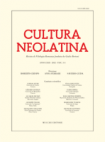 Cultura Neolatina n. 3-4 2012