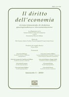 Il diritto dell’economia n. 1 2011 - versione digitale