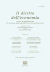 Il diritto dell’economia n. 1 2013