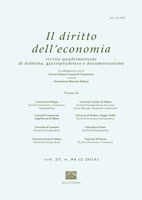 Il diritto dell'economia n. 2 2014