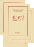Studi in onore di Feliciano Benvenuti